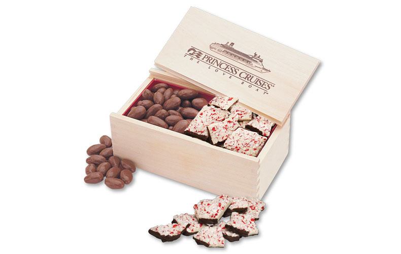 Peppermint Bark & Chocolate Covered Almonds